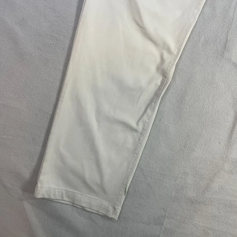 Rhone Commuter Pants Mens 30x31 Classic Fit Performance Flex Knit Golf Beige - Picture 3 of 16